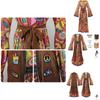 Original Tribal Goddess 70s Retro Disco Cosplay Costume For Halloween