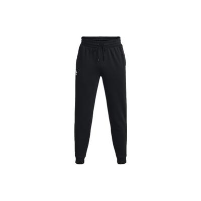 Solid Fleece Jogger Pants Men Bottoms Black 1374299-001