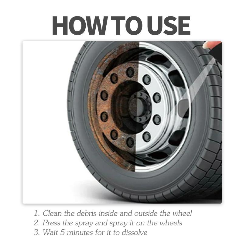 Jaysuing Car Brake Cleaner Disc Parts Hub Decontamination Polish Rust Remover Maintenance Cleanser one size