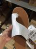 Wear Leather Mop Slope Heel Cover Toe Cool Slippers Women's Large Size -