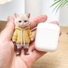2025 New Acrylic Car Hanging Pendant Rearview Mirror Decoration Compact Cat-Shaped 2D Cute Cats Car Interior Decor