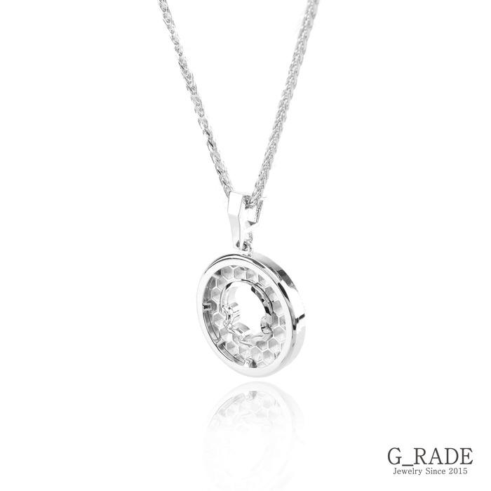 G_Rade Compass Bottom Necklace(L Size) (B Type)