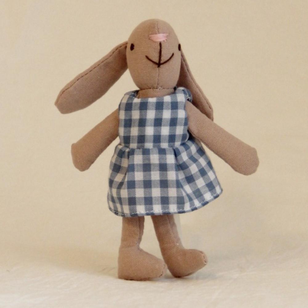 

Rabbit Cartoon Plush Stuffed Doll Knitting Dress Handmade Doll Toy Preschool Education style 2