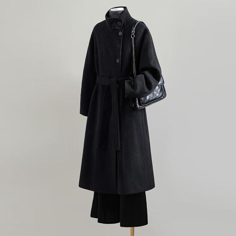 

Sibaishi Women s Wool Blend Duck Down Coat S