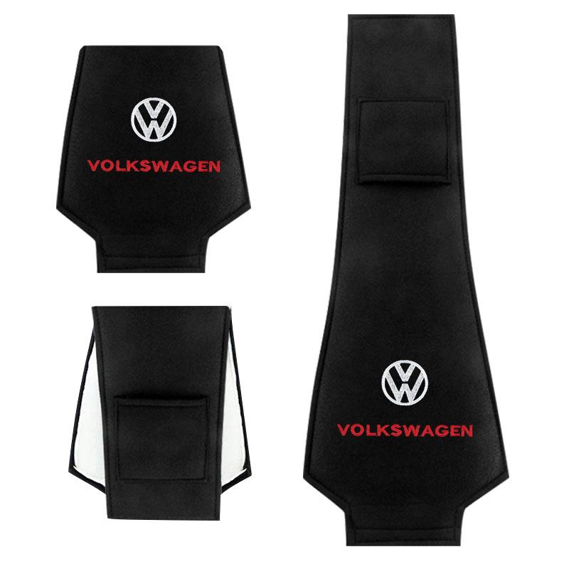 Car Seat Back Headrest Pillow Storage Bag Dustproof Cover For Volkswagen Polo Golf-4 5 6 7 MK5 MK6 MK7 Tiguan Passat 3B7 601 171