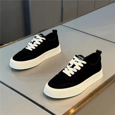Spring and Autumn New Trendy Brand Lace-up Anti-fur Skateboard Shoes Men's Fashion Trend Versatile Breathable Casual Ok