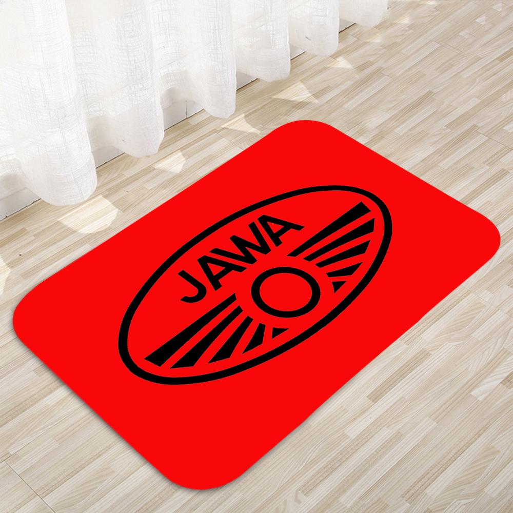 

Jawa Motorcycles Floor Mats Carpets Door Mats Bathroom Mats Washable Home Decor 219 40cmx60cm