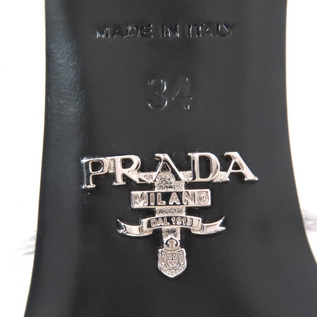 Excellent PRADA Sandals white leather Women 34 Used