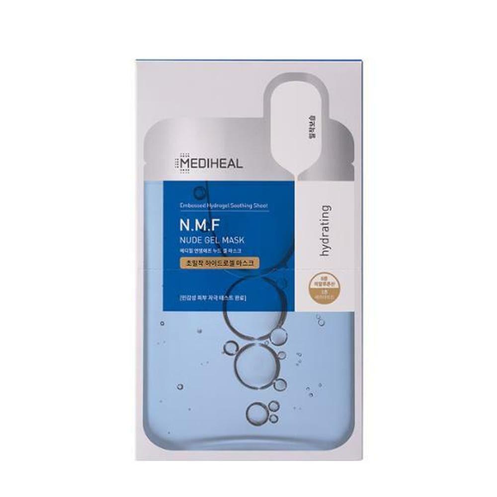 MEDIHEAL N.M.F Nude Gel Mask Hydrating Moisturizing Hydrogel Sheet Mask 10 Sheets