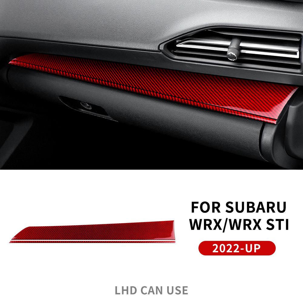 Real Soft Carbon Fiber Sticker For Subaru WRX/ WRX STI 2025 2025 2025 Car Dashboard Decor Panel Interior Trim Cover Accessories