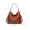Luxury Soft PU Leather Women's Tote Bags Casual Female Shoulder Bags Simple Large Capacity Crossbody Bags Ladies Handbags