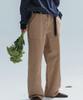 ANNEHEARTS Panel Detail Wide Pants_Beige