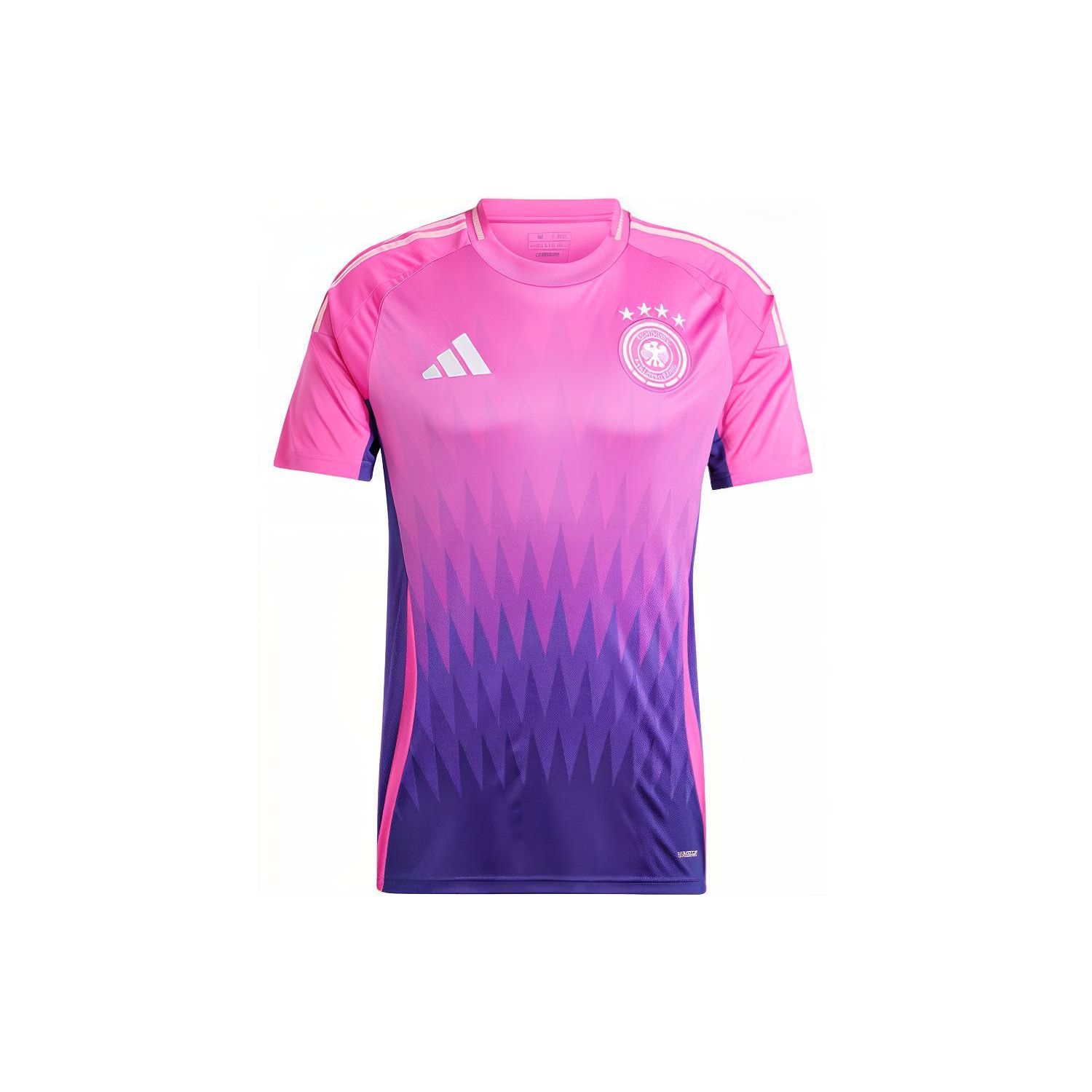 

Adidas Джерси Германия 24 Away Semi Lucid Фуксия/Команда Колледж Фиолетовый Мужская уличная одежда IP8158 XS