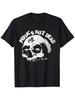 Mens Vintage Skull PUNKs NOT DEAD Graphic TShirt 100 Cotton 180gsm Breathable Short Sleeve Round Neck Tee