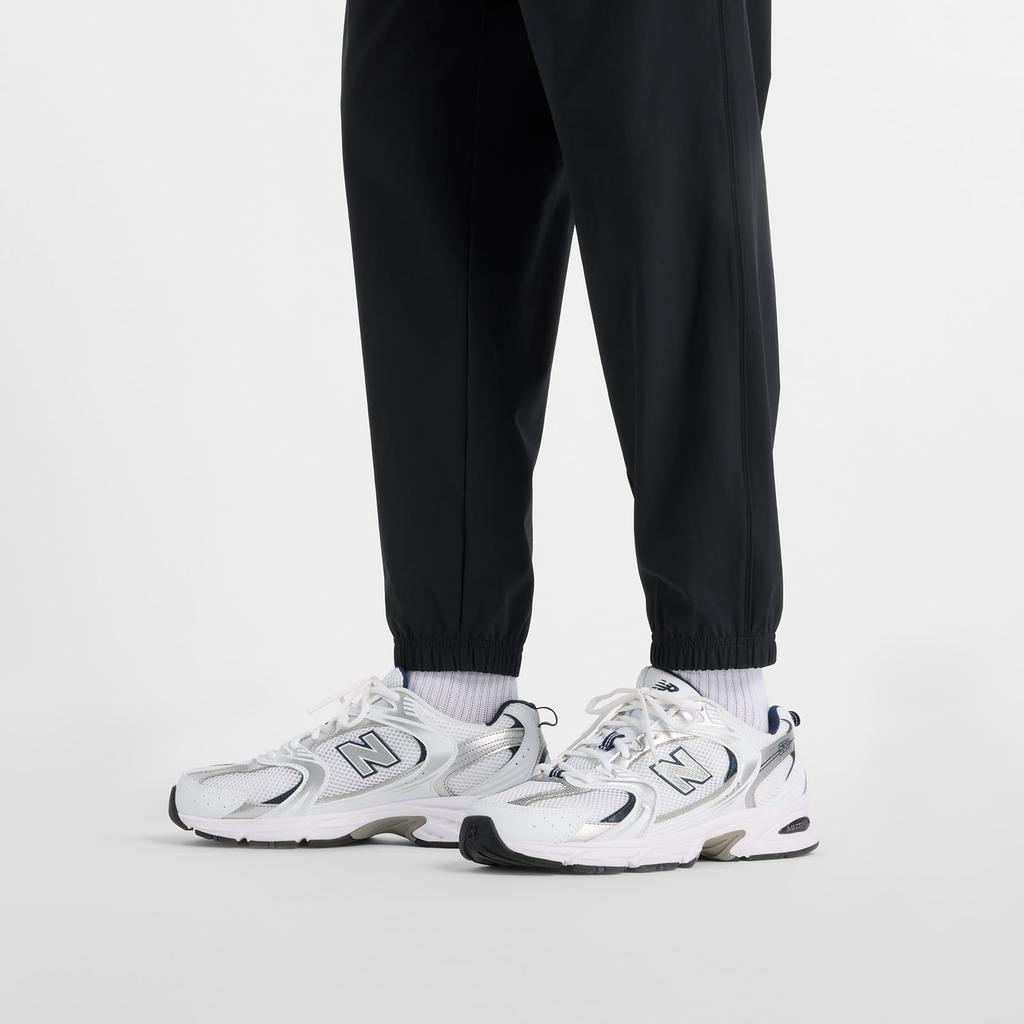 Woven Tracks Jogger Pants BK [New Balance] Men's (AMP51205) (Black)