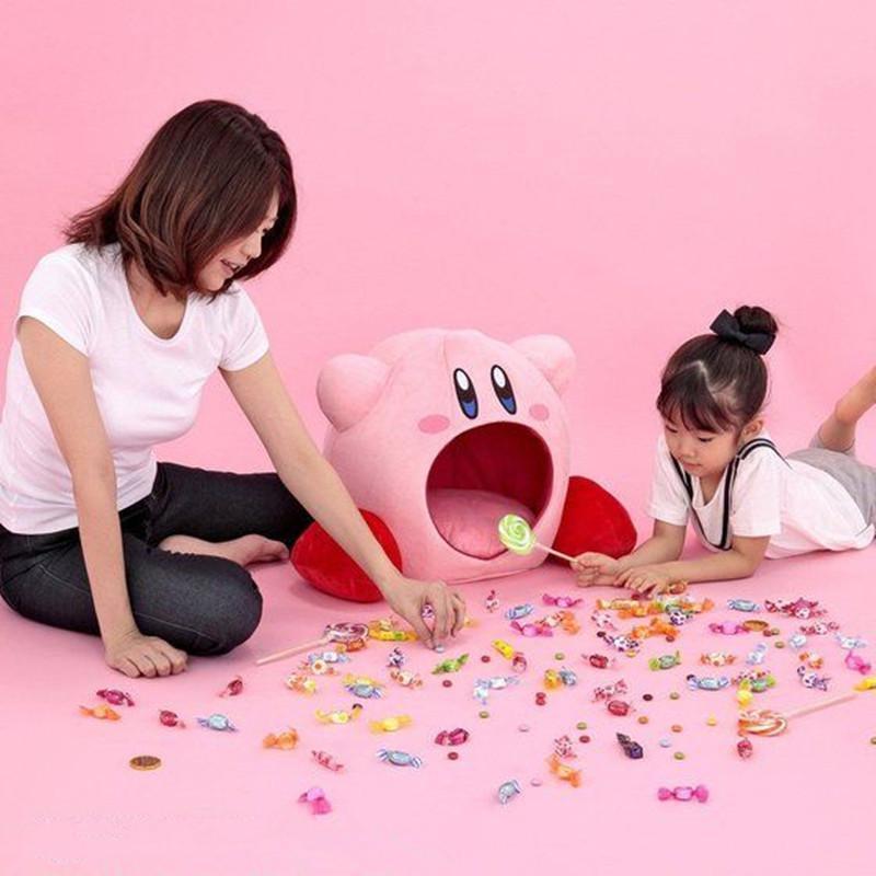 Ultra miękki i przytulny Super Kawaii Gra Kirby Siesta Palce Pluszowa Poduszka do Spania Cosplay Prezent