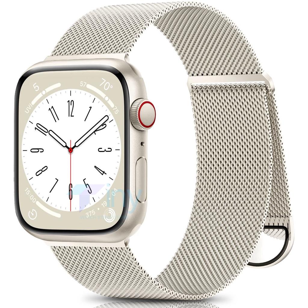 Metal Milanese Loop Strap For Apple Watch Ultra Band 49mm 42mm 44mm 45mm 41mm Steel Mesh Magnetic iWatch Series 9/8/7/6/5/4/3/SE