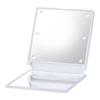 Mini LED Makeup Mirror Folding Portable Makeup Mirror with 6 LEDs Double-sided Cosmetic Mirror Clear Mirror Surface