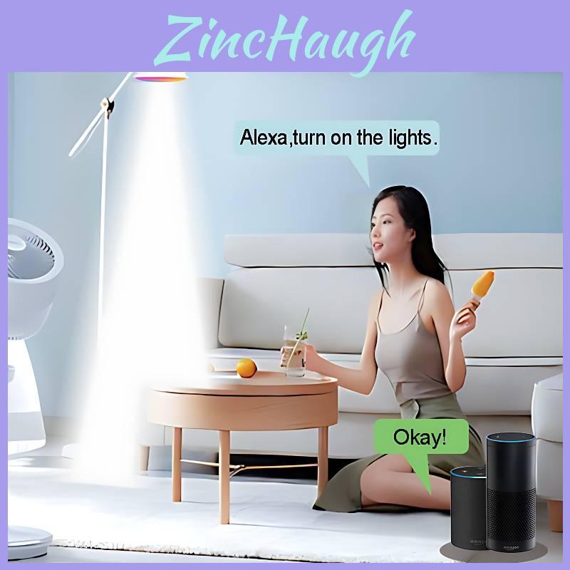 Tuya Smart Led Ceiling Light With Alexa Voice Control For Home Decor And Bright Illumination