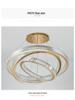Modern Minimalist Crystal Chandelier for Double-Height Spaces