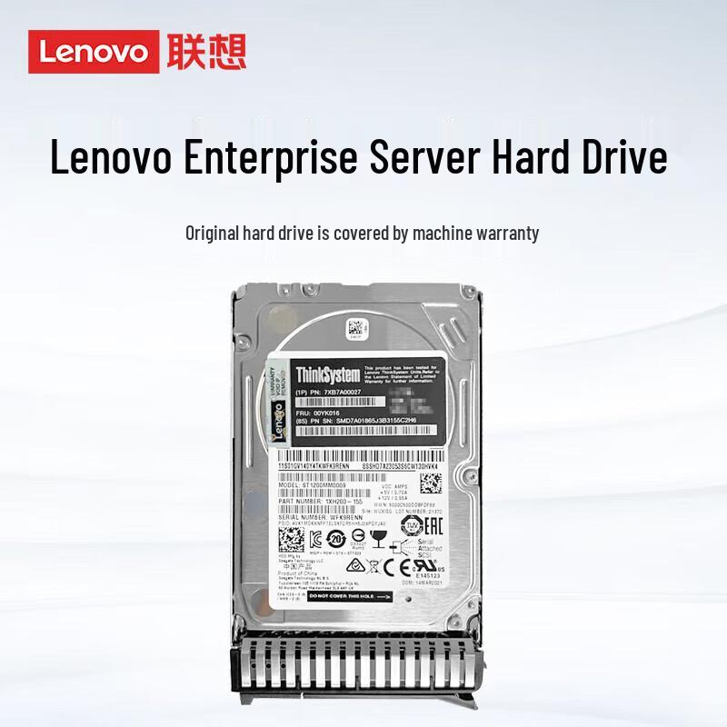 Lenovo ThinkSystem Enterprise Server & NAS Drives