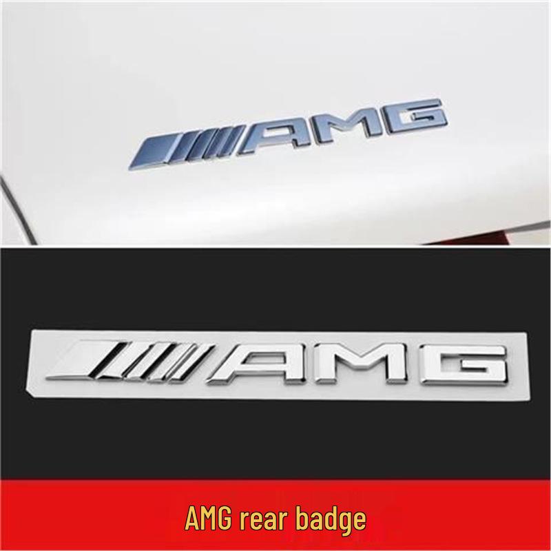Compatible Mercedes GLB220/GLB200/GLB35 AMG 4MATIC Rear Tail Badge Emblem Sticker