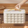 Multi-Layer Dumpling Storage Box Fresh Keeping 1/2/3/4/ Layers Freezer Box Large Capacity Sealed Food Storage Container