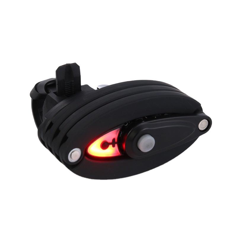 SENDE Bicycle Accessories Bicycle Locks Accessories Bicycles Bike Lock Cycling Accessories Helmet protection Antitheft Mountain KEY- Reflective-SDZ02 чёрный
