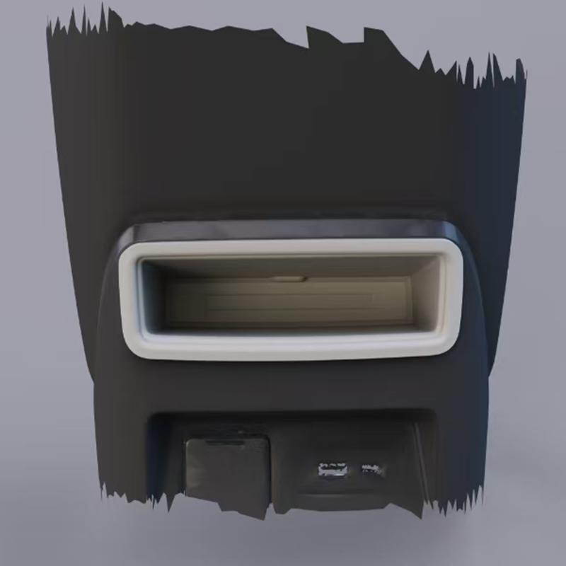 For BYD Shark 6 Pickup 2025 Silicone Storage Box Behind Armrest Box Easy Clean Non-slip Storage Box Car Accessories