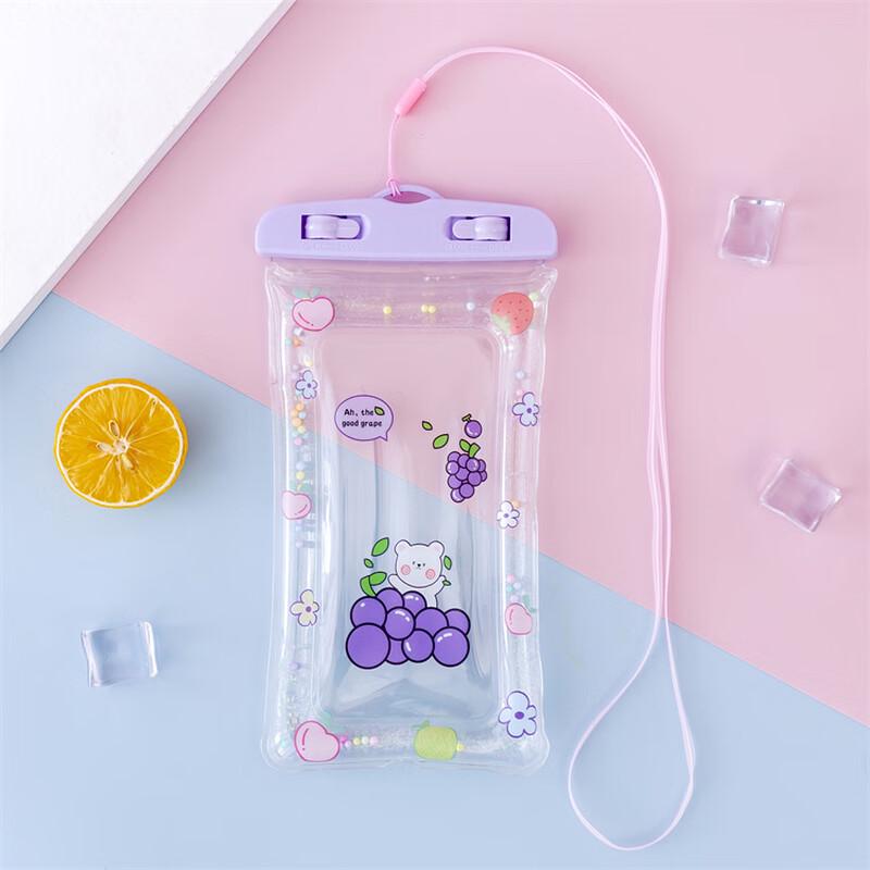 Quicksand Transparent Waterproof Phone Pouch