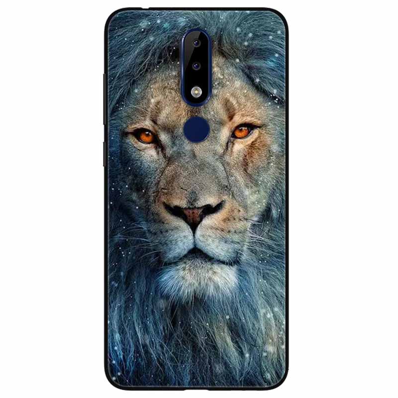 For Nokia 5.1 Plus Case Soft Silicone Cartoon Fashion TPU Phone Cases for Nokia X5 Cover 5.1Plus Cute for NokiaX5 Protective