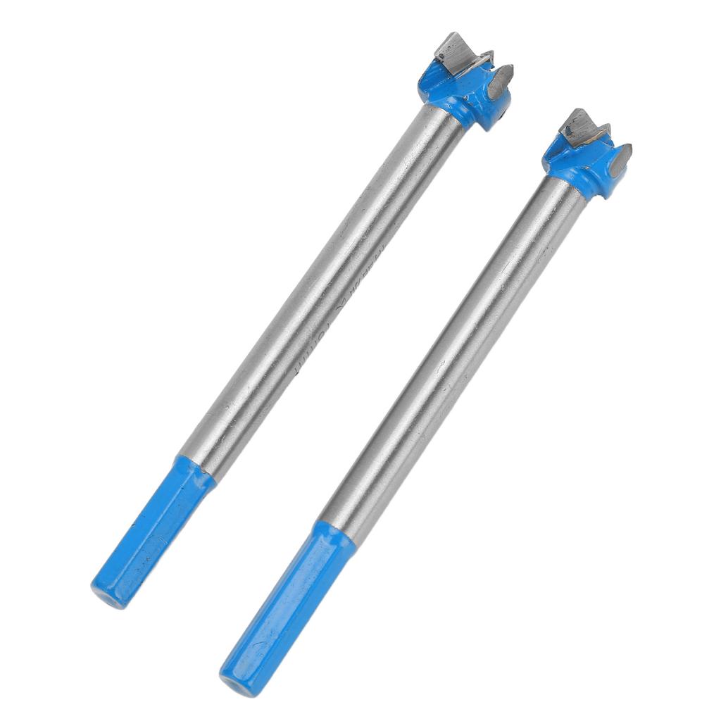 2PCS Extended Hole Opener with Hex Shank Slotting Milling Cutter Bit Woodworking Tool 16mm 18mm