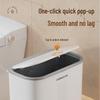 FuMaide Thickened Narrow Flip-Top Trash Can (2-Pack)