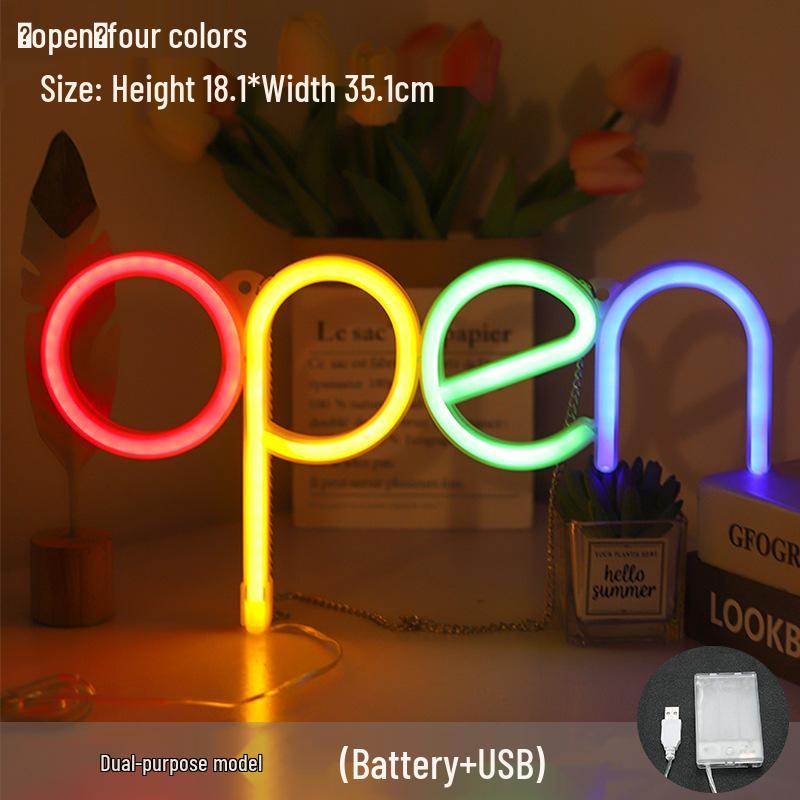 Trendy LED Neon Night Light Sign for Wall Décor