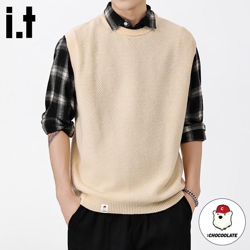 Men s Japanese Retro Crew Neck Sweater 3XL