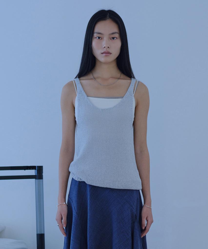 Beleuso Premium Cotton Sleeveless Knit Top