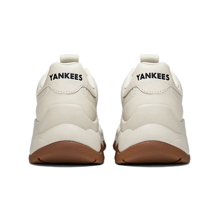 MLB Big Ball Chunky Occhio Nudo 3D Casual Versatile Quotidiano Rialzanti Scarpe Basse da Papà Sneaker Unisex Standard-Bianco Sporco 3ASHBNA3N-50CRS