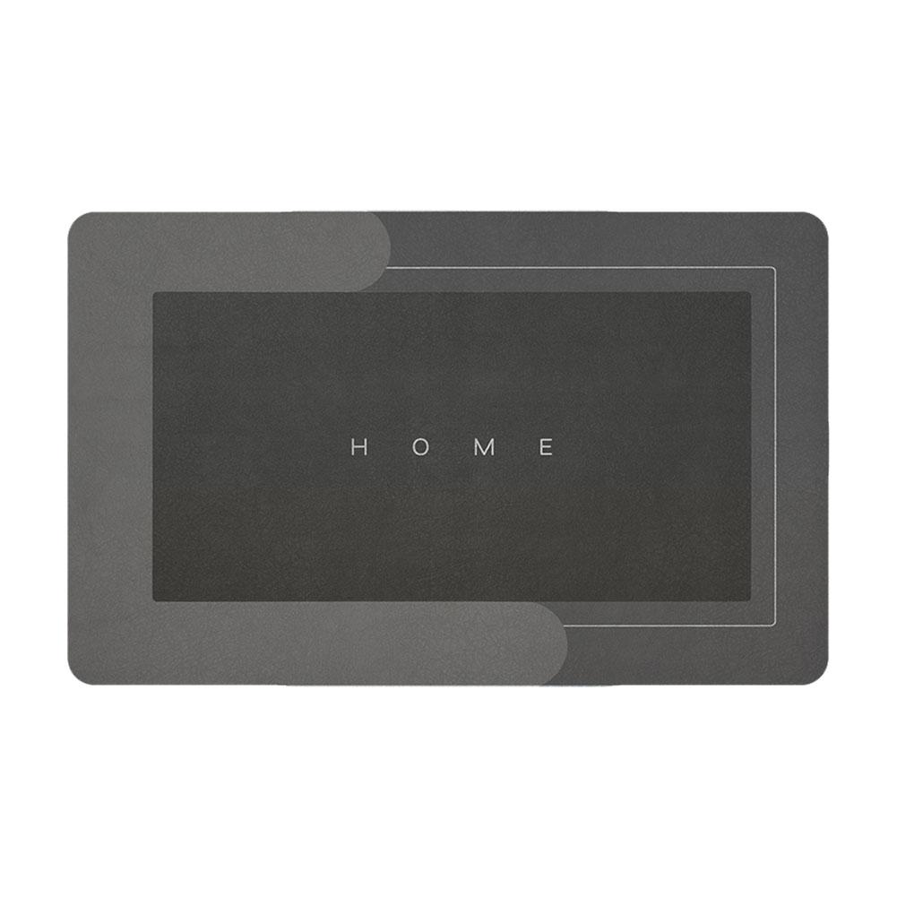 

Скандинавский стиль Входной коврик Абсорбирующий пол Для ванной комнаты Ковровое покрытие (D Темно-серый)