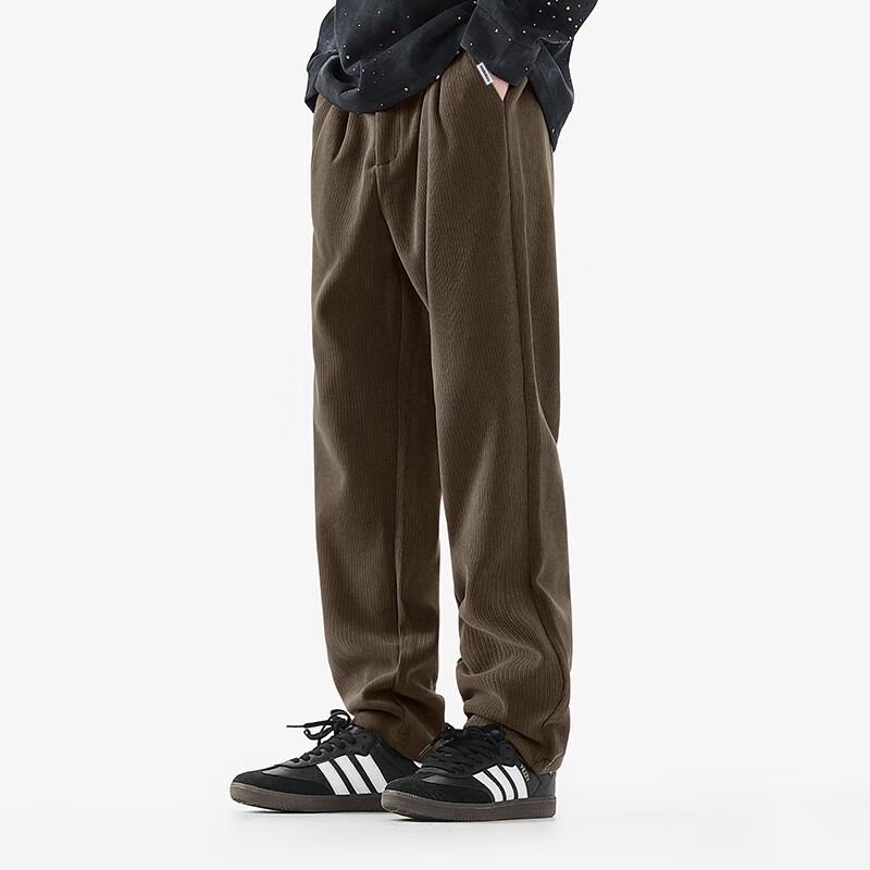 Fingercroxx IT Men's Japanese Style Straight-Leg Casual Pants