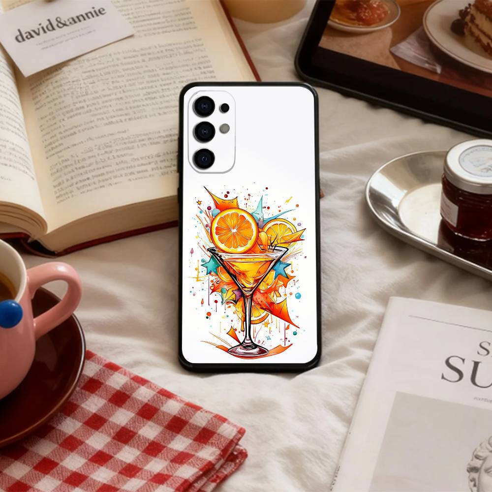 

B-ballerina in flat Illustration style Phone Case For Samsung S 25,24,23,22,30,21,10,9,Ultra,Plus,Lite,FE,4,5 G Soft Black Case Samsung S24Plus