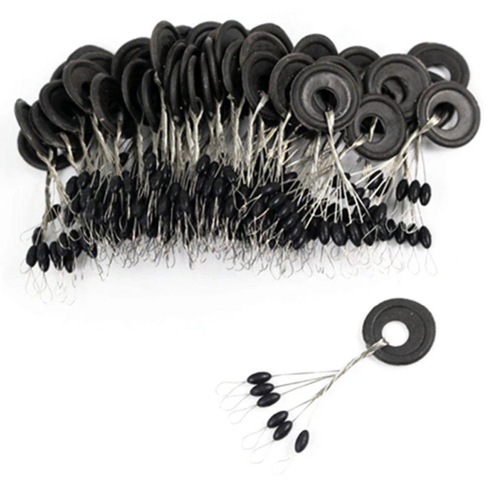 

Rubber Fishing Line Stops Oval Fishing Float Fishing Space Beans Fishing Bobber Floating Beans Olives S