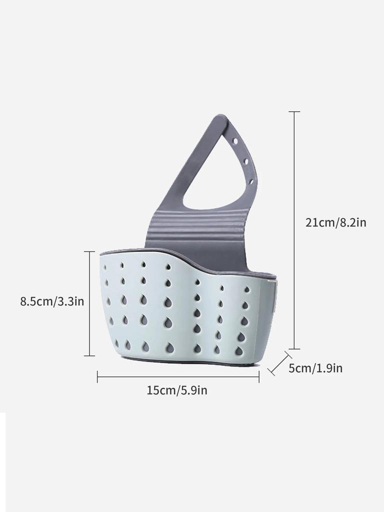 1pcs Double-layer Sink Hanging Bag Kitchen Rack Faucet Sponge Holder Storage Hanging Basket Kitchen Storage Sink Accessories