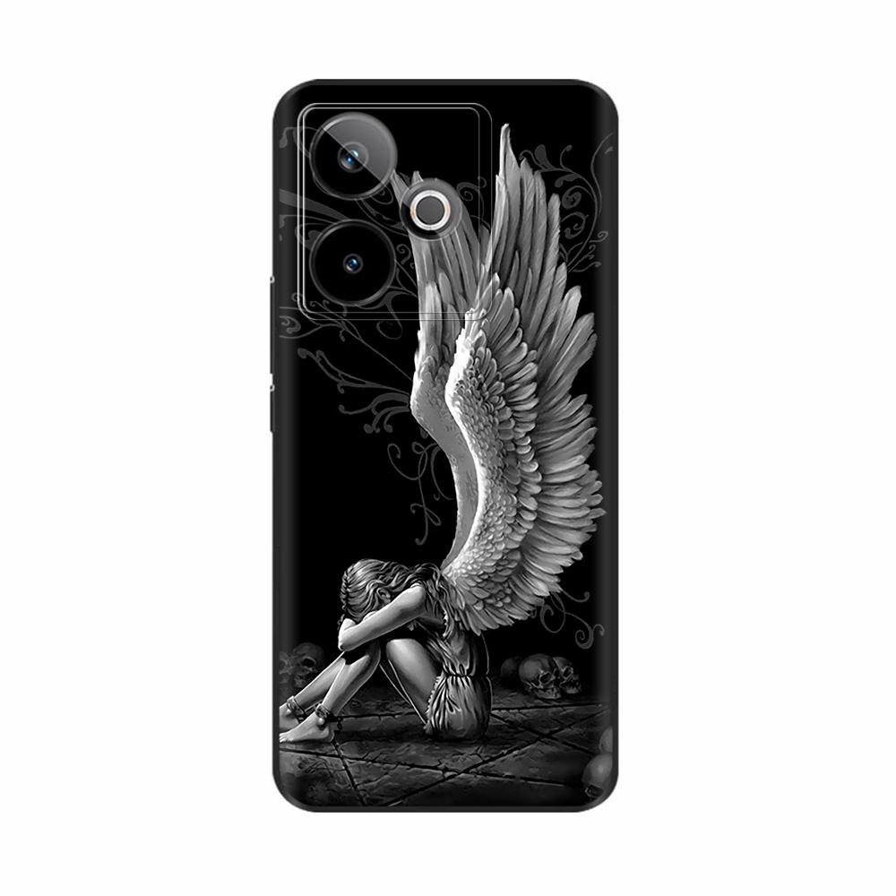 Silicone Phone Case For Realme GT 7 Case Soft TPU Shockproof Back Cover For Realme GT7 Pro Cases For Realme GT 7T Case Fundas