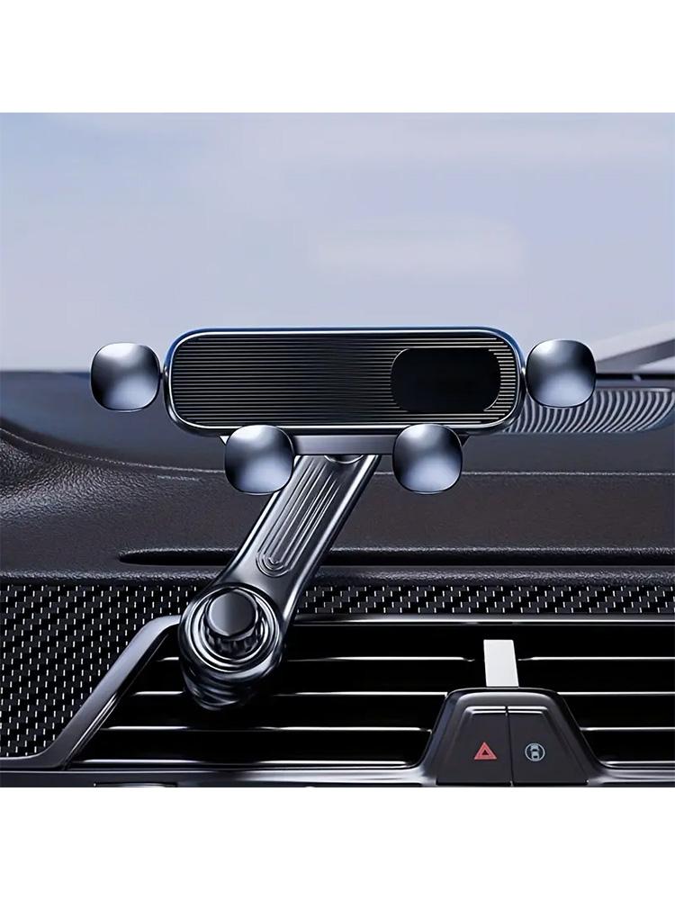 

Автомобильный держатель для телефона Gravity, крепление для телефона на вентиляционную решетку автомобиля, универсальный противоударный держатель для мобильного телефона 4,7–7 дюймов, GPS-зажим