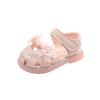 Fashion Girls' Shoes Summer New Child Shoes Simple Embroidered Sandal Soft Soled Girls Sandals  Anti Slip Baby Walking Shoe