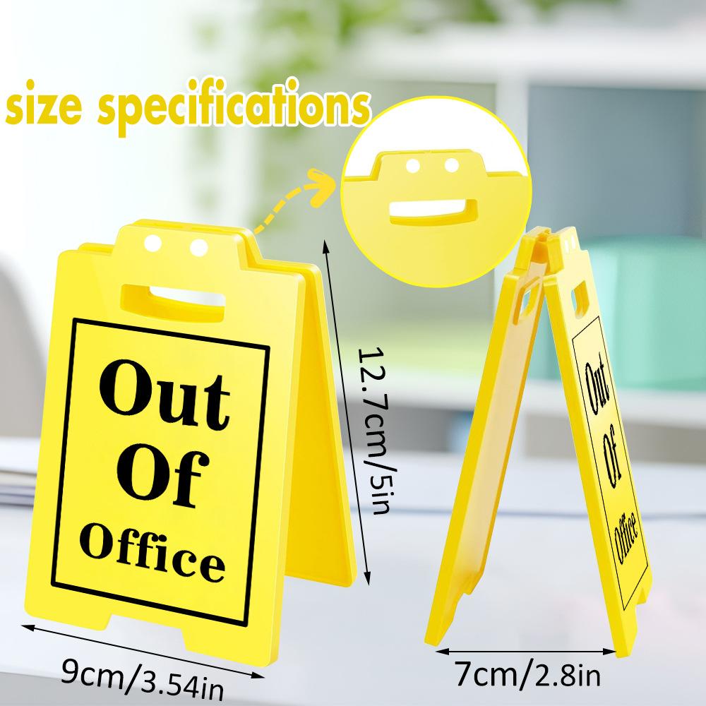 3D Office Prank Ornament - Acrylic Desktop Stand for Colleague Practical Jokes Humorous Workplace Gifts and Funny Desk Decor
