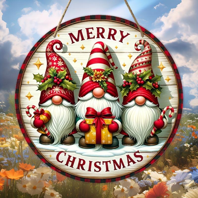 1 шт рождественские украшения деревянный знак Счастливого Рождества деревянный знак подвесные украшения рождественский знак