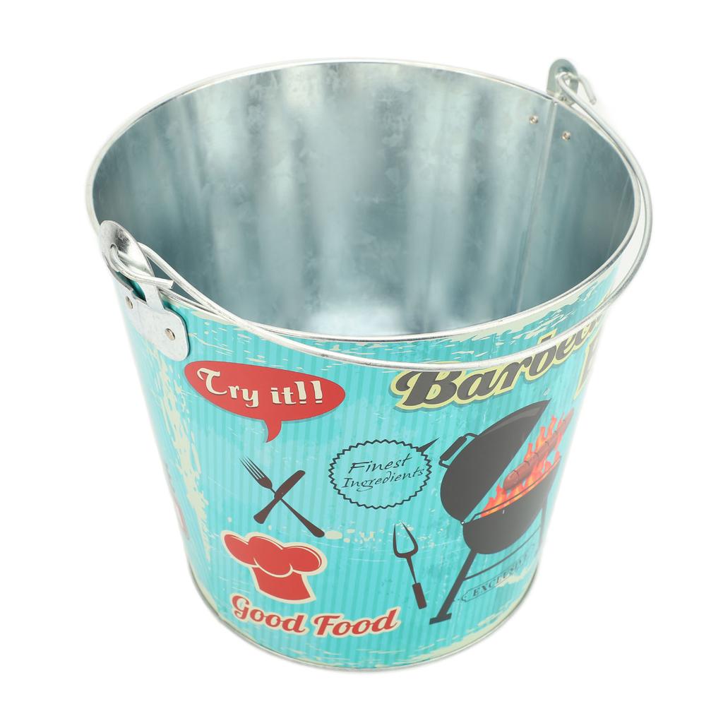 Handheld Ice Bucket Thickened Portable Insulated Beverage Tub Cooler for Party Gathering Outdoor BBQ