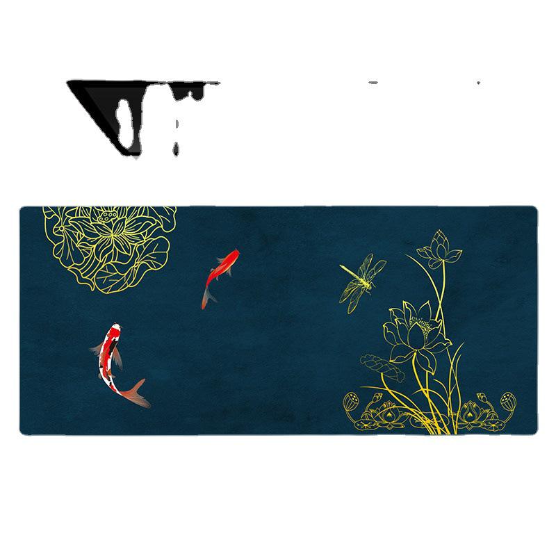 Extra Large Anime Esports Mouse Pad with Stitched Edges for Men and Women, Computer Desk Mat and Keyboard Pad