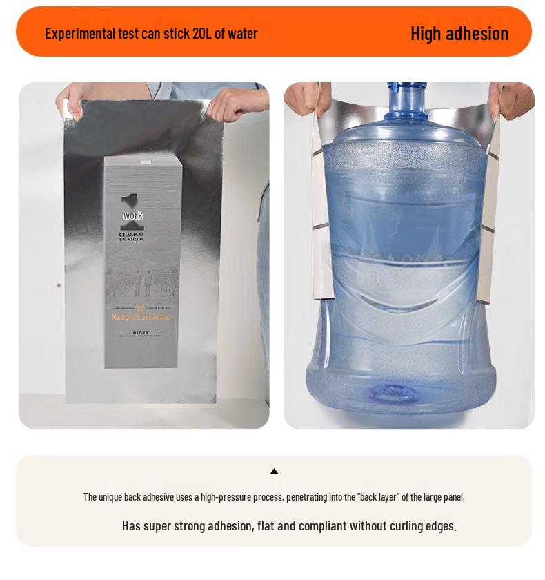 Waterproof Marble Tile-Look Wall Stickers for Living Room/Bathroom Renovation